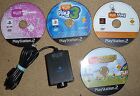 SONY PLAYSTATION 2 PS2 EYETOY LOT PLAY GROOVE MONKEY MANIA GAMES OFFICIAL CAMERA
