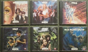 Lot of 6 Time-Life CDs—Classic Rock 1964/1965/1966/1967/’68/Rock Renaissance III - Picture 1 of 7