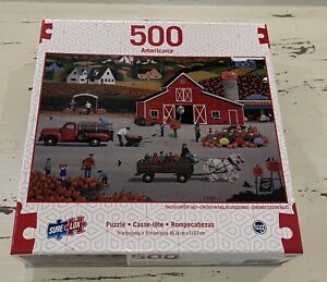 Sure-Lox Americana AUTUMN HARVEST 500 Piece Puzzle, #04500