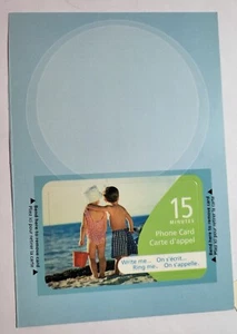 ancienne carte d'appel téléphonique CANADA POSTE INUTILISÉE [ma réf D4] C - Photo 1 sur 2
