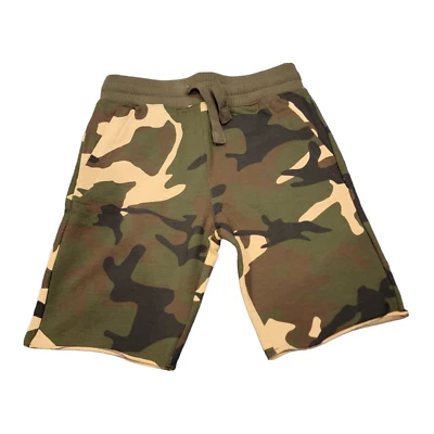 Shorts Jordan Craig infantil 10 camuflagem regular bainha crua cordão bolsos camuflagem - Imagem 1 de 4