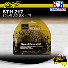 Stinger Sti1217 2 Channel 17ft RCA Lead