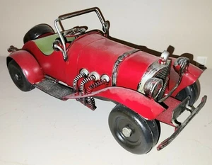 Vintage original 1950's Metal and Tin Indy Racing Roadster (12 inch) - Bild 1 von 1
