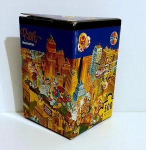 Heye Ryan Manhattan 500 Piece Jigsaw Puzzle + Poster Art No. 25759 COMPLETE - Picture 1 of 11
