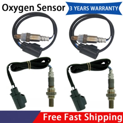 Sensor de oxígeno aguas arriba+aguas abajo 4 piezas para Jaguar XJ 5,0 L V8 supercargador 2010-2012 Foto 1 de 4