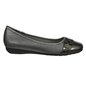 Pierre Dumas Women's Laurel-4 Slip-On Flat Dress Loafer, Pewter ( 8.5 M ) - Picture 1 of 2