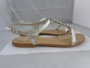 marks and spencer silver sandals