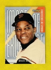 2000 Topps HD Images of Excellence #IE-1 Willie Mays San Francisco Giants