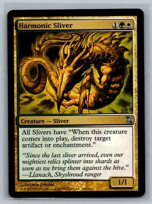 Magic The Gathering Time Spiral Ghostflame Sliver #239/301 MTG TCG CCG - Image 1 of 2