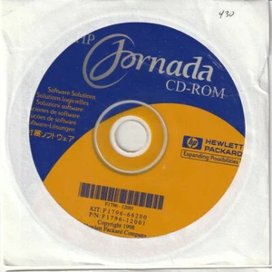 HP Jornada 430 430se Palmtop Software Install CD-ROM Genuine Original - Picture 1 of 1