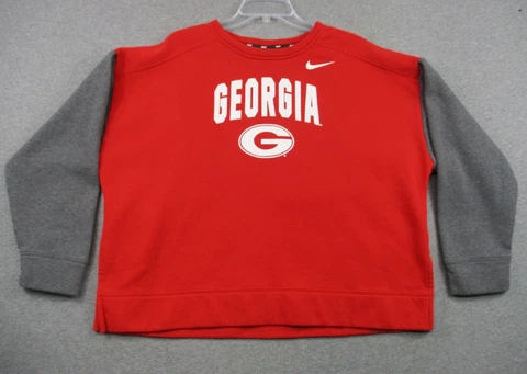 Georgia Bulldogs Sweatshirt XXL Mens Nike Pullover Long Sleeve NCAA Football Cover