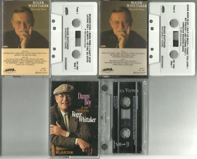 3) Roger Whittaker cassette's (Cassette lot) VG+-EX CONDITION... - Image 1 of 3