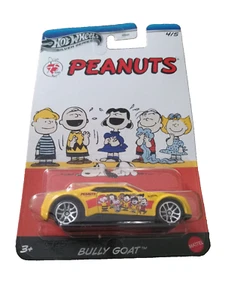 HOT WHEELS SILVER SERIES 75 YEARS PEANUTS BULLY GOAT 4/5 DIECAST TOY CAR - Picture 1 of 2