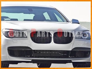 Matte Black Front Hood Kidney Grill Grille For 2009-2015 BMW 740i 750i 760i - Picture 1 of 4