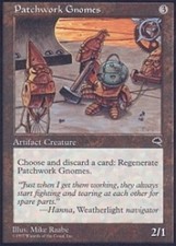 4x Patchwork Gnomes MTG Tempest NM Magic Regular