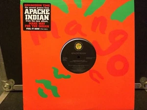 Apache Indian 12” Armagideon Time * Mint * Rare Promo - Picture 1 of 4