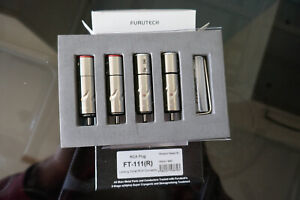 Furatech Connectors - FT-111(R) Premier Rhodium RCA Plugs.