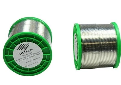 Siltech 1 meter  1.0mm secret % Silver Solder Lead Halogen Free UK STOCK - Image 1 of 2