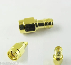 1pcs SMA Male Plug To RP-SMA Female Male Pin Straight RF Coax Connector Adapter - Picture 1 of 1