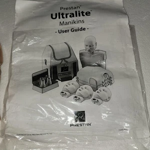 Prestan Ultralite Erwachsene HLW Trainingspuppen 4er Pack Torsos Kolben Set Anleitung - Bild 1 von 3