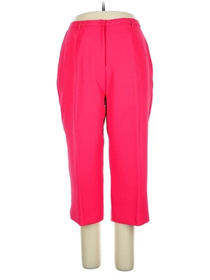 Pantalones informales Karen Scott rosa para mujer 14 Foto 1 de 4