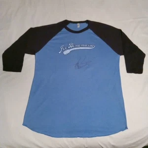 Joe Bonamassa 77 Shirt Double Sided 3/4 Sleeve Men's Concert Merch Xl Autograph - Picture 1 of 7