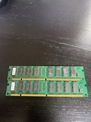2x Micron MT16LD464AG-6 X 60n/s 168-Pin EDO-DIMM Non-ECC Computer Memory - Image 1 of 3