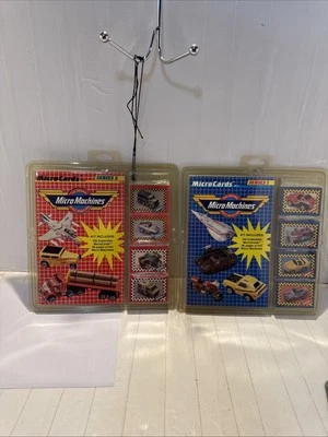 VTG 1989 Micro Machines Micro Cards & Booklet Series 1 & 2 Factory Sealed Packs - Image 1 of 4