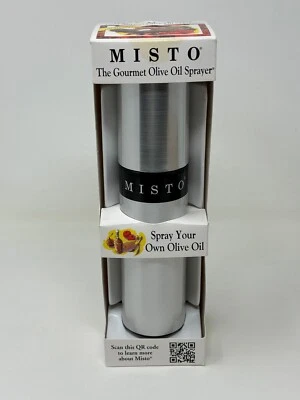 MISTO Gourmet Olive Oil Sprayer Brushed Aluminum NIB - Image 1 of 2
