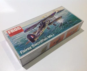 Frog F258 Swordfish Mk.1 Torpedo Plane 1:72 (sealed,boxed+contents) LOT 2 - Picture 1 of 3