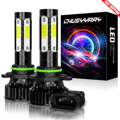 For Toyota Corolla 2005 2006 2007 2008 LED Headlight Low Beam Bulbs 9006 HB4 - Image 1 of 4