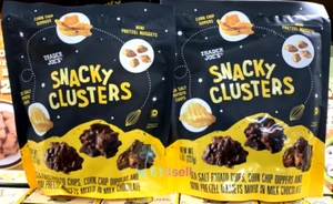 2 Packs Trader Joe's Snacky Clusters 8 oz Each Pack, Total 16 oz - Picture 1 of 5
