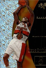 1997-98 E-X2001 Atlanta Hawks Basketball Card #47 Steve Smith