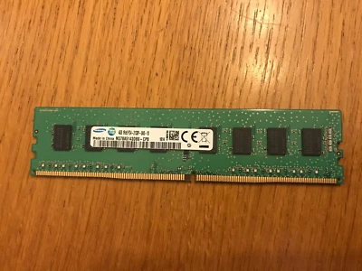 Samsung 4GB 1Rx8 PC4 - 2133P - UA0- 10 ( M378A5143DB0 - CPB) Memory Module - Image 1 of 4