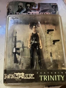 Trinity Vintage The Matrix Movie Action Figure New 1999 N2Toys 90s Film - Picture 1 of 2