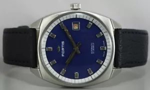 Vintage Fortis Automatic Date Swiss Made Herren Armbanduhr D68 alt gebraucht antik - Bild 1 von 10