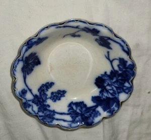 Johnson Brothers Warwick Flow Blue Bowl China England #32 6 Inch - Picture 1 of 4