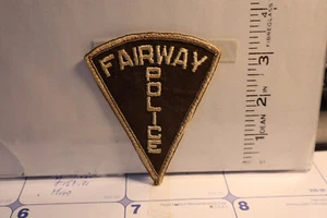 police patch FAIRWAY POLICE KANSAS - Bild 1 von 1