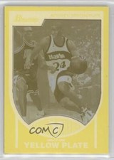 2007 Bowman Draft Picks & Stars Printing Plate Yellow 1/1 Marvin Williams #104