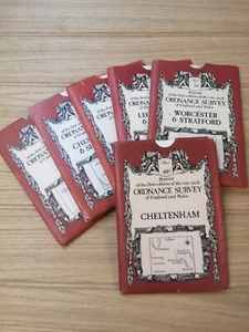 6 X Reprints of the First edition One Inch Ordnance Survey Maps GOOD - Picture 1 of 24