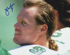Signed 8x10 JIM MCMAHON Philadelphia Eagles  Autographed photo - w/COA - Picture 1 of 1
