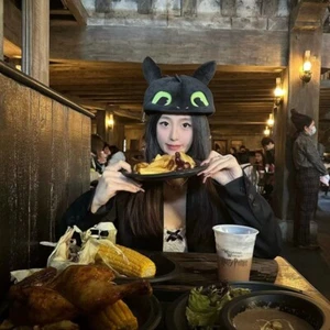 BJ Universal Studios How To Train Your Dragon Night Fury Toothless Hat Cap - Picture 1 of 4