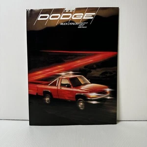 1991 Dodge Truck Brochure Folder Ram Pickup Dakota Sport Ram 50 Ramcharger 91 - Picture 1 of 2