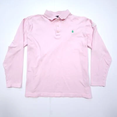 Polo Munsingwear L Rosa Manga Larga Foto 1 de 4