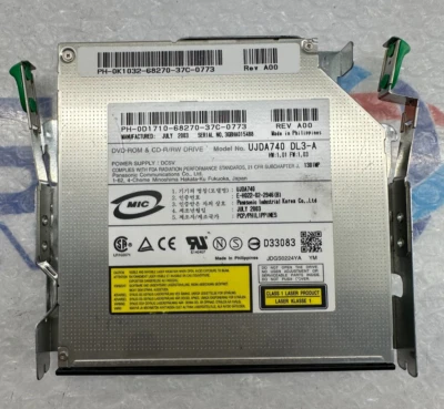 Panasonic CD-RW/DVD-ROM Laptop Combo Drive IDE With Tray Caddy UJDA740 - Image 1 of 3