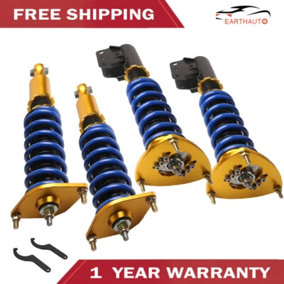 Set of 4 Coilover Struts Shock Absorbers Suspension For 2008-2013 Subaru Impreza - Image 1 of 4
