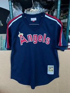 Mitchell & Ness MLB Los Angeles Angels #44 Reggie Jackson Jersey Size 40 M - Picture 1 of 13