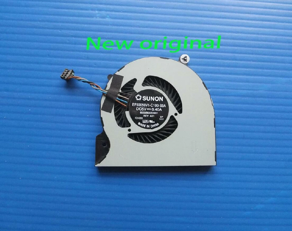 HP Elitebook Folio 9470 9470M 9480M 702859-001 CPU Cooling Fan 4PIN - Image 1 of 2