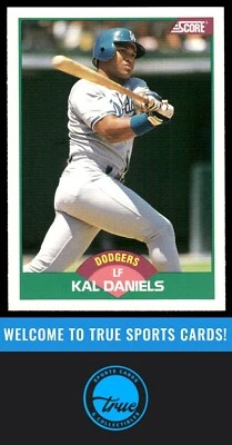 1989 Score Rookie & Traded #48T Kal Daniels - Image 1 of 2