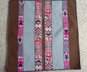 Aguayo Mastana Andino Q'ero Tejido a Mano - Textil de Montaña Peruano - Imagen 1 de 11